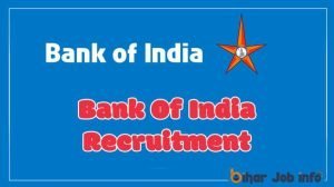 Bank Of India job